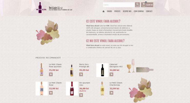 Vin fara alcool